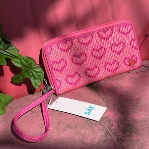 The Sak Heart Wristlet